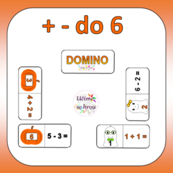 + -  do 6 - Halloween - domino - kopie