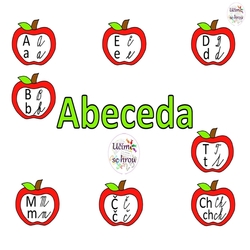 Abeceda - jablka 